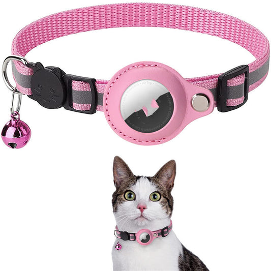 Reflective Waterproof AirTag Collar with Protective Case – Perfect for Cats & Kittens!